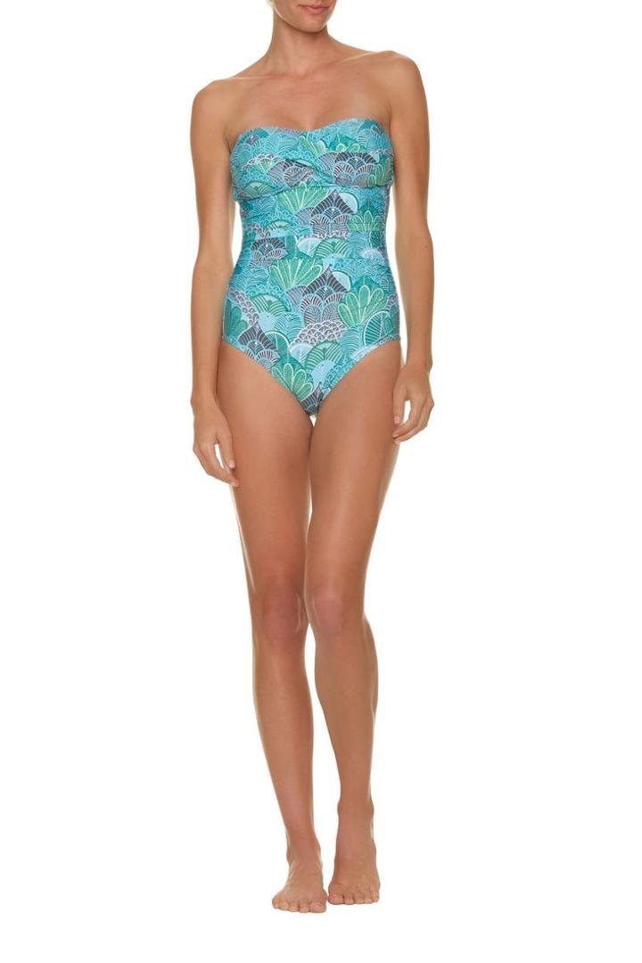 Helen Jon - Twist Bandeau One-piece-dominica