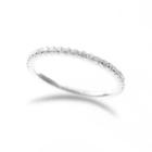 Ashley Schenkein Jewelry - Fishtail Diamond Eternity Wedding Band