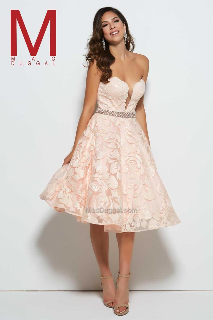 Mac Duggal Prom - 80596 M Blush