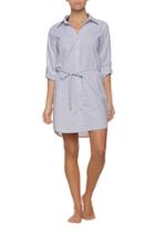 Helen Jon - Shirt Dress-marina Stripe