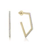Bonheur Jewelry - Laurel Hoop Earrings