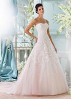Martin Thornburg For Mon Cheri - 116202 Strapless Lace Bridal Gown