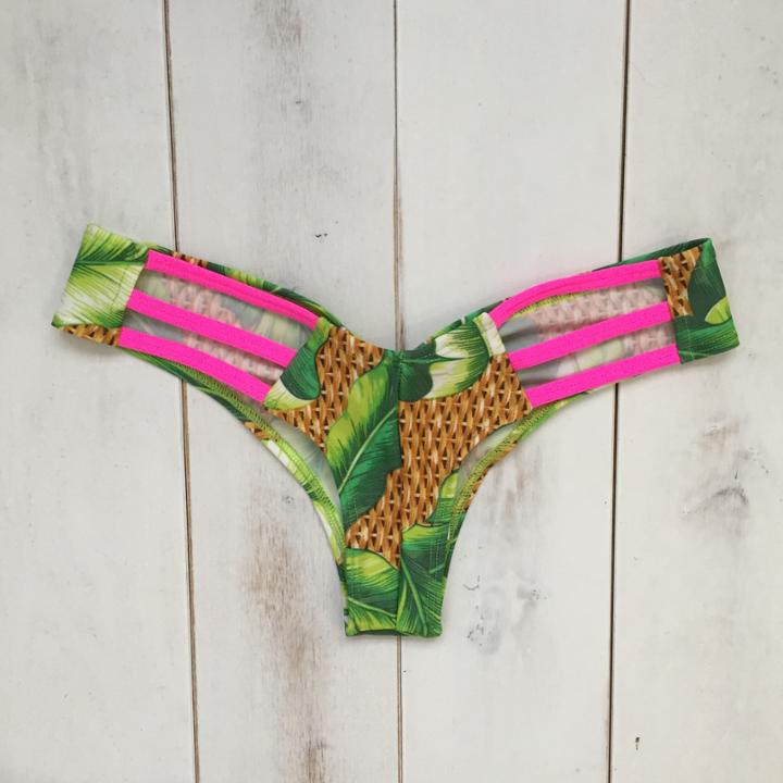 Montce Swim - Palmas/neon Pink Preview Bottom