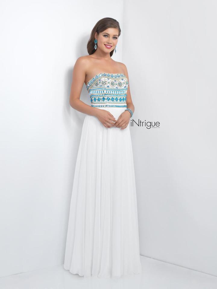 Intrigue - Embellished Straight Across A-line Dress 161