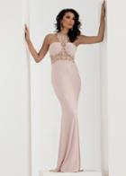 Jasz Couture - 5799 Dress In Blush