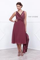 Nox Anabel - Tea Length Dress With Jacket 5142