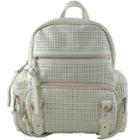 Joelle Hawkens By Treesje - Highland Backpack Perforated Cow Leather / Pale Gray