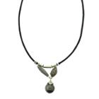 Mabel Chong - Leather With South Sea Pearl Necklace