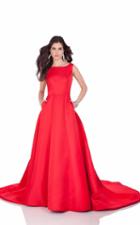 Terani Couture - Svelte Ruffled Cathedral Train Gown With 1622e1551