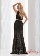 Jasz Couture - 5638 Dress In Black