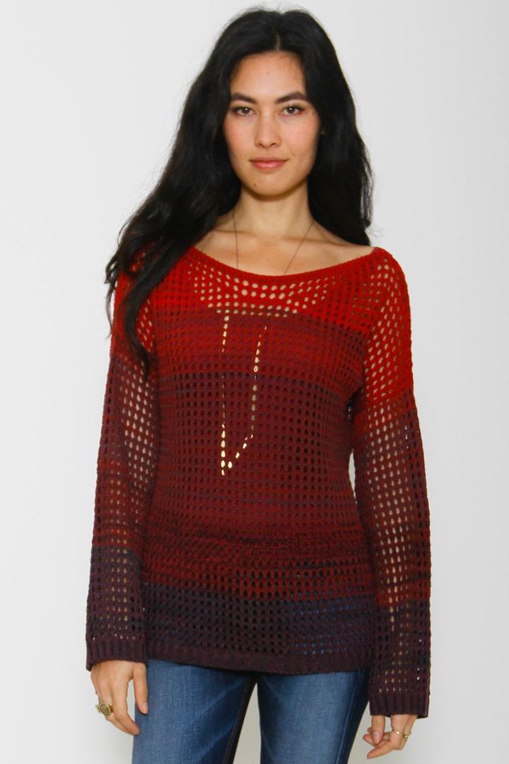 Goddis - Bennett Pullover In Ombre