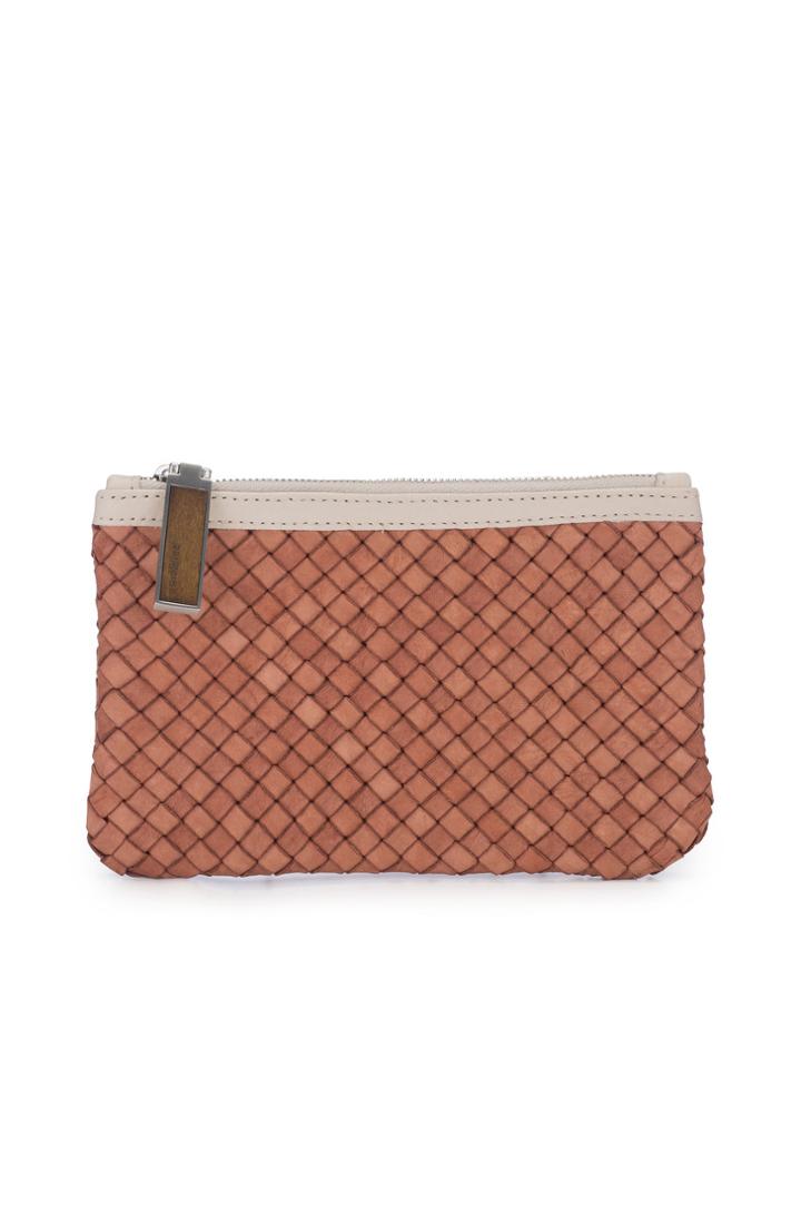 August Handbags - The Maiori In Terracotta Woven