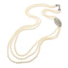 Ben-amun - Belle Epoque Long Multi-strand Necklace With Deco Pendant