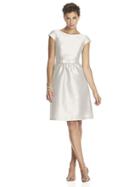 Alfred Sung - D570 Bridesmaid Dress In Snow White