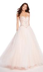 Alyce Paris - 60202 Embellished Strapless Tulle Ballgown