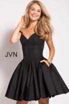 Jovani - Jvn54668 Off-shoulder Corset Bodice Cocktail Dress