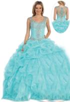 Dancing Queen - Elegant Embellished Ball Gown 9239