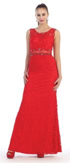 Stunning Beaded And Laced Illusion Sweetheart Neck Sheath Dress