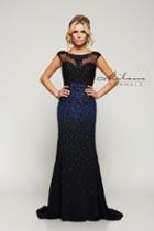 Milano Formals - Splendid Ombre Fit And Flare Gown E1991
