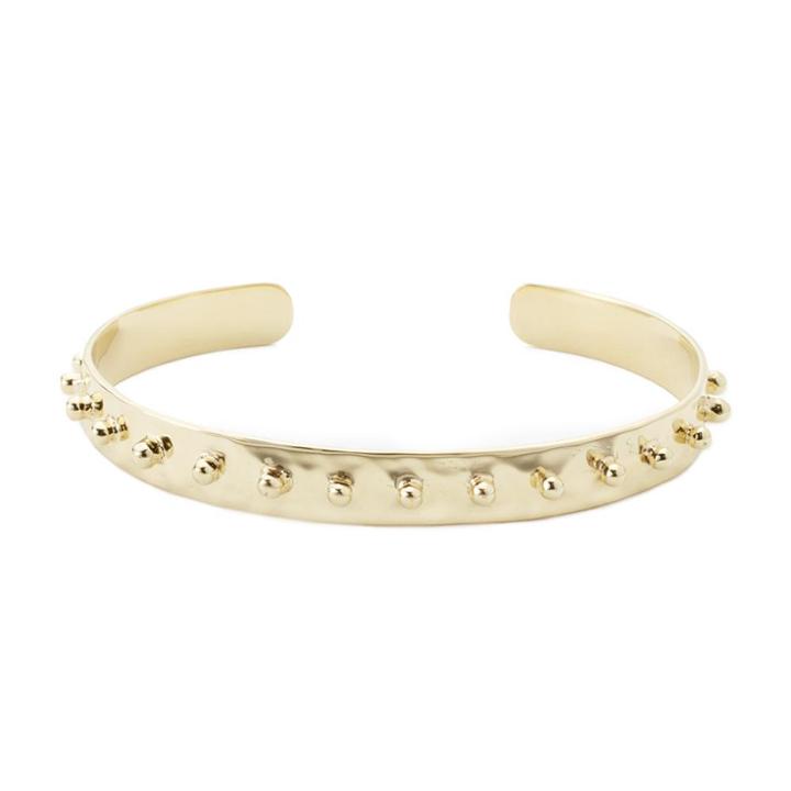 Margaret Elizabeth - Hammered Dot Cuff Small