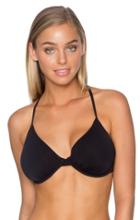 Sunsets Swimwear - Jayne X Back Bikini Top 60tblck