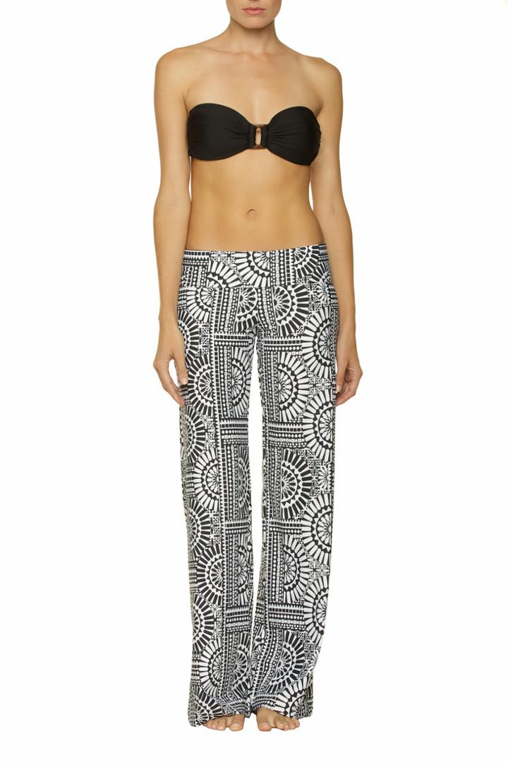 Helen Jon - Fold-over Beach Pant-zanzibar
