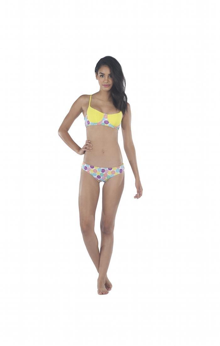 Lolli Swimwear - Juicy Top In Ellas Citron