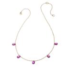 Heather Hawkins - 5 Tiny Gemstone Necklace - Multiple Colors