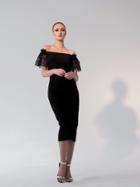 Nicole Bakti - 607 Lace Off-shoulder Sheath Dress