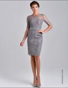 Nina Canacci - M214 Dress In D/gray