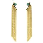 Ben-amun - Seville Nights Geo Stone Tassel Earrings