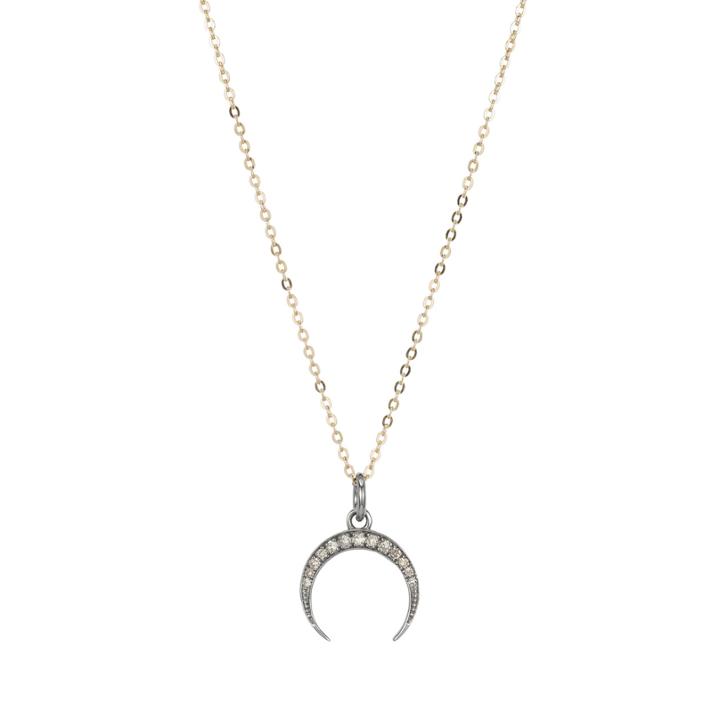 Ashley Schenkein Jewelry - Brooklyn Horseshoe Diamond Necklace