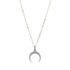 Ashley Schenkein Jewelry - Brooklyn Horseshoe Diamond Necklace