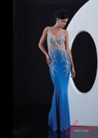 Jasz Couture - 5461 Dress In Ocean Blue