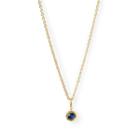 Elizabeth Buenaventura - Youth Sapphire Charm Necklace