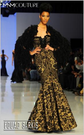 Mnm Couture - 2038b Black/nude