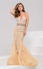 Jovani - 33225 Embroidered Sweetheart Mermaid Gown