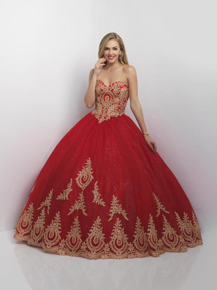 Blush - Q176 Embroidered Sweetheart Ballgown