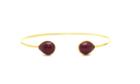 Tresor Collection - Ruby P/s Bangle In 18k Yellow Gold