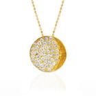 Logan Hollowell - New! 18k Waning Gibbous Moon Phase Coin Necklace
