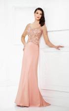 Montage By Mon Cheri - 217950w Divinely Beaded Sheath Dress