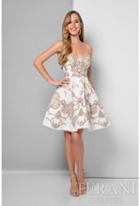 Terani Prom - Embroidered Sweetheart A-line Cocktail Dress 1711p2248