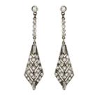 Ben-amun - Belle Epoque Triangular Earrings
