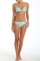 Helen Jon - Lace Back Bralette - Tulum Aqua