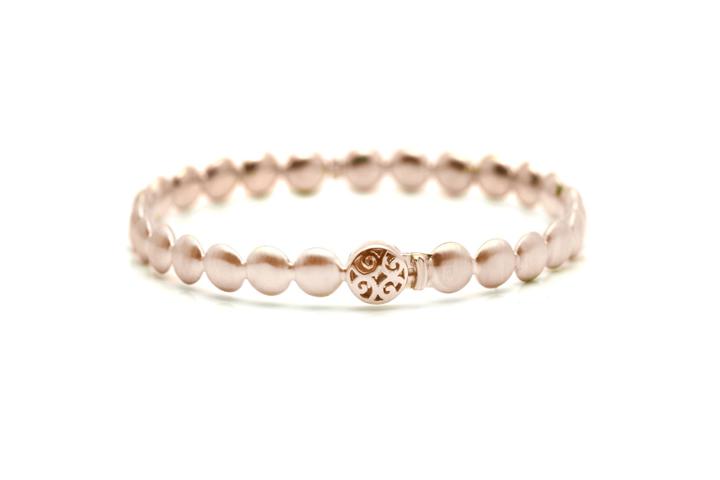 Tresor Collection - Lente Bracelet In 18k Rose Gold With Satin Finish
