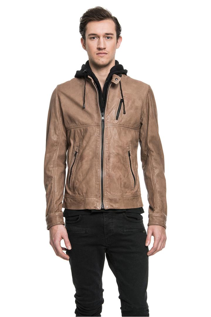 Lamarque - Slayer Motorcycle Jacket In Espresso 8924495747