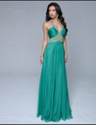 Nina Canacci - 1235 Dress In Green