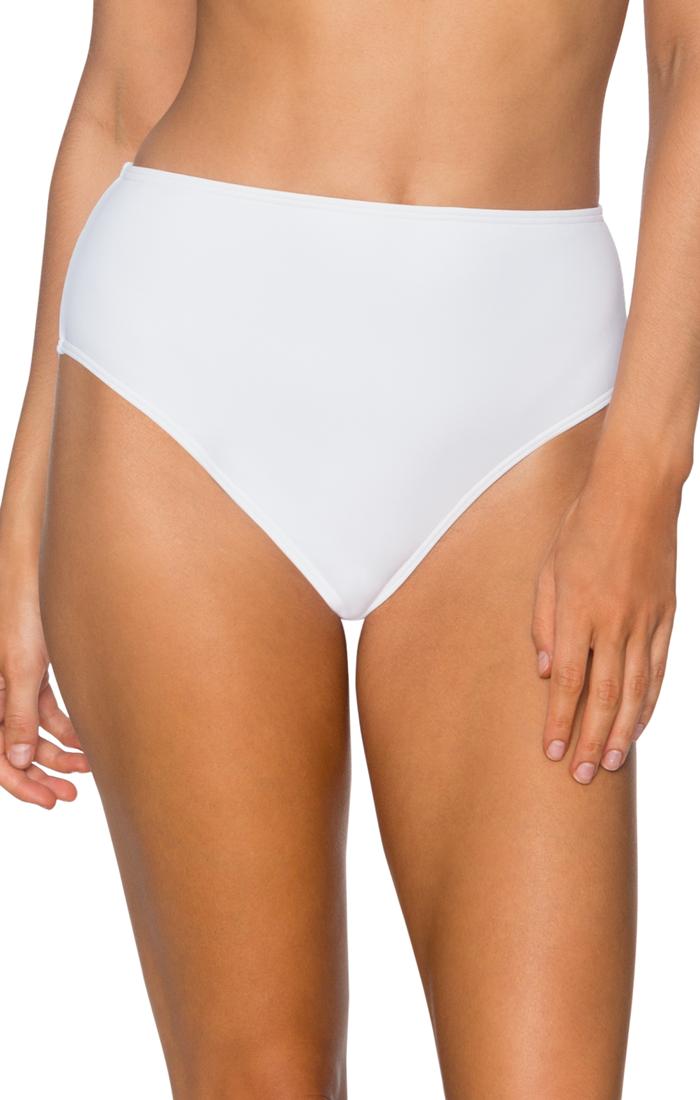Sunsets Swimwear - The High Road Bikini Bottom 30bwhit