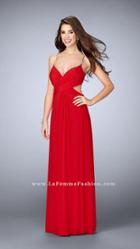 La Femme - Pretty Sleeveless Sweetheart Jersey Dress 23988