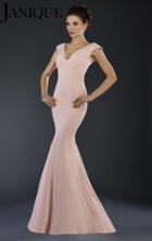 Janique - C1468 Dress In Blush